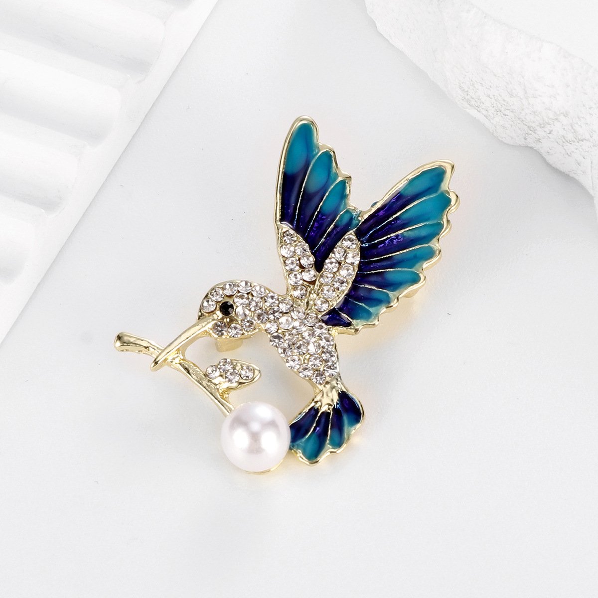 Mix Brooch Bird 2